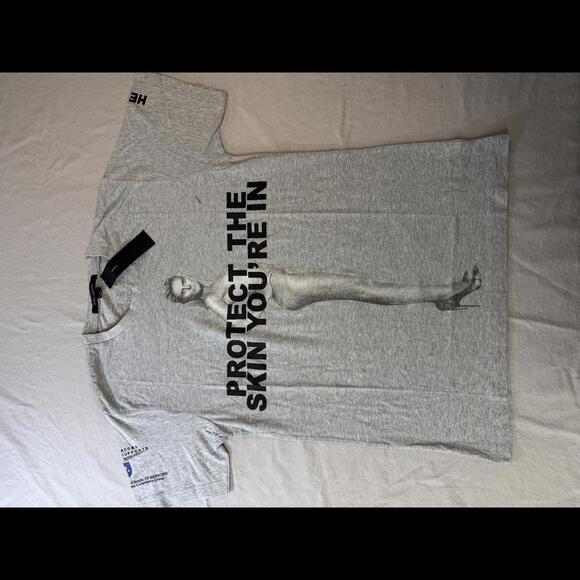 Heidi Klum Bares it All x Marc Jacobs T-shirt The Skin - S - Picture 1 of 7